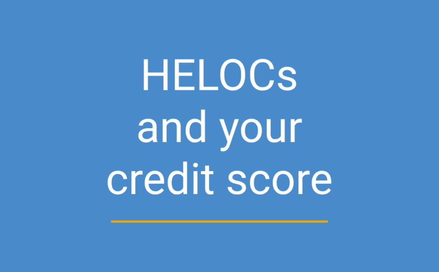 HELOC affect on credit score