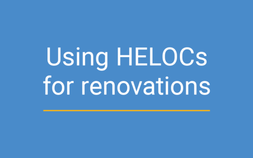 HELOC home renovations