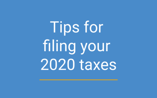 filing your 2020 taxes