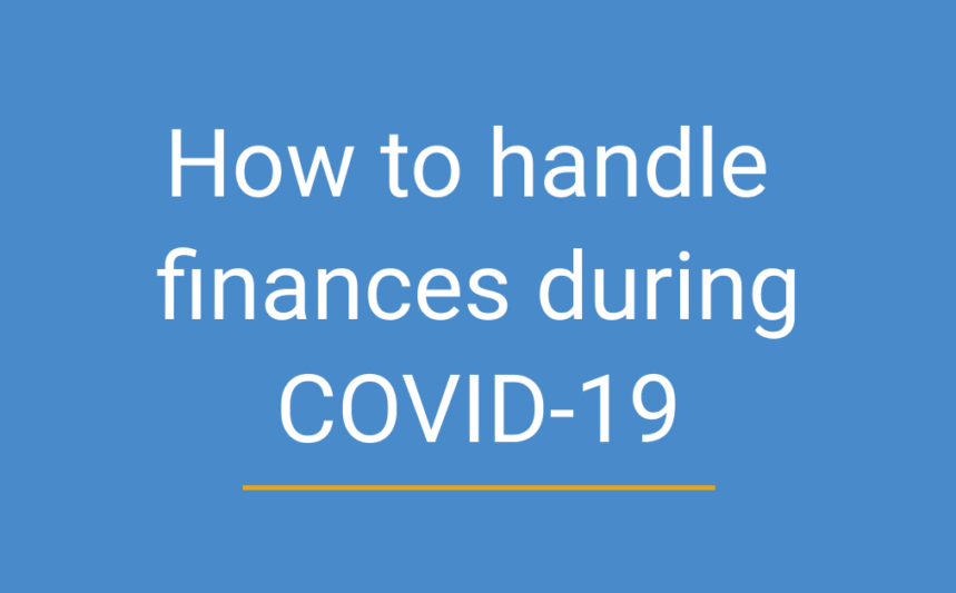 handle finances