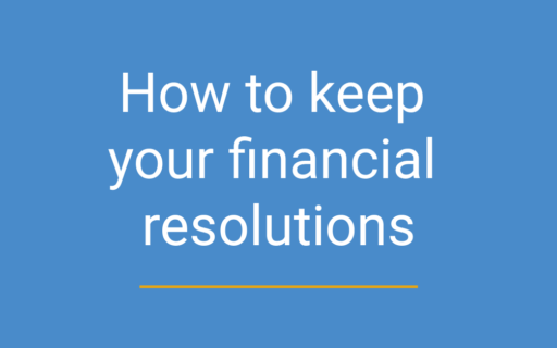 how to keep your financial resolutions